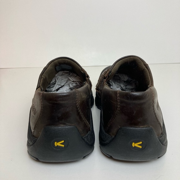 Keen Kaci Brown Leather Full Grain Women’s Slip On Shoes #SR - Picture 8 of 9